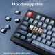 thumbnail image 5 of Teclado Keychron V5 Max mecánico inalámbrico personalizado RGB, 5 of 8
