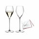 thumbnail image 1 of Juego de 2 copas de vino champán Riedel Veloce con tela, 1 of 9