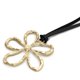 thumbnail image 5 of Collar Largo De Gamuza Flor Minimalista Mujer Boho - 38 Cm dorado 43, 5 of 5