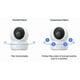thumbnail image 2 of Cámara Seguridad Wifi H6c Pro 3k 5MP Ezviz blanco 10x19x10, 2 of 8