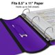 thumbnail image 4 of Binder Staples Better, 2 pulgadas, color morado, 4 of 8