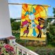 thumbnail image 5 of Mi Vida como Robot Adolescente-bandera de jardín temática. Regalo perfecto para fans, amigos y familiares, ideal para actividades al aire libre y decoración de fiestas.28CM*45CM, 5 of 5