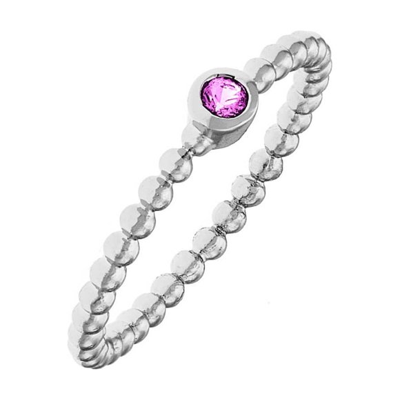 Anillo Elegant Confetti Venice 18k oro, CZ apilable