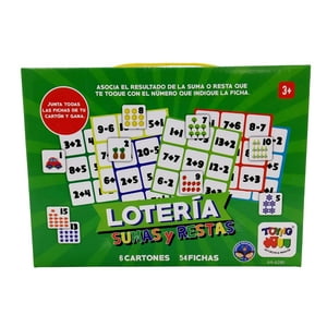 Loteria Sumas Y Restas - Toyng