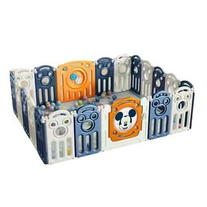 Corral 1.5*1.8M Naranjo Con Alfombra Lubabycas