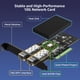 thumbnail image 5 of Tarjeta de red VIMIN 10Gb SFP+ PCIe NIC con doble puerto SFP+ de 10 Gbps, 5 of 7