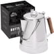 thumbnail image 1 of Percolador de café COLETTI Butte de acero inoxidable para 14 tazas, 1 of 7