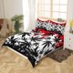 thumbnail image 2 of Gamepad Duvet Cover Sets 3 Pieces Rainbow Tie Dye Bedroom Decoration Bedding Set Kids Teens Girls Boys Gaming Gamer Video Games Comforter Cover, 2 of 5