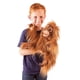 thumbnail image 2 of Marioneta de mano Folkmanis Baby Orangutan Naranja-Marrón, 2 of 3