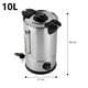 thumbnail image 4 of Hervidor Industrial 10 Litros Doble Capa Acero Inoxidable, 4 of 11