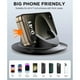 thumbnail image 2 of Soporte universal para teléfono en el salpicadero del coche - Soporte antideslizante de silicona giratorio 360°, compatible con iPhone y Samsung y Google Pixel 9 y todos los smartphones y GPS -Negro, 2 of 7