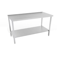 Imahe - Mesón De Trabajo Central Acero Inox 140 X 70 X 85 Cm