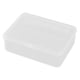 thumbnail image 1 of Caja de almacenamiento transparente rectangular con tapa, caja de polipropileno, caja de embalaje de plástico transparente de 150 mm de largo., 1 of 5