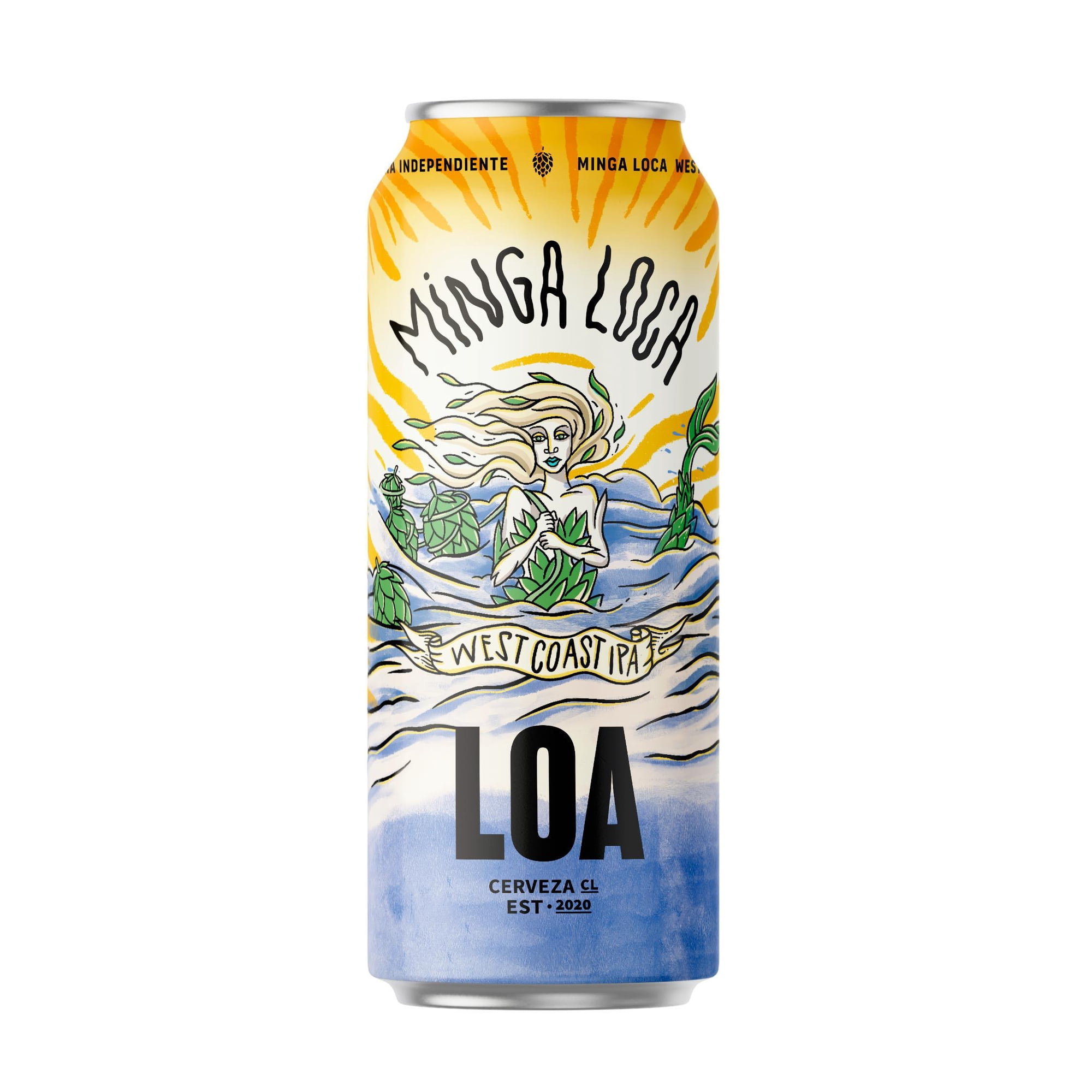 Minga Loca (West Coast IPA) 12 Pack 470ml | Cerveceria LOA