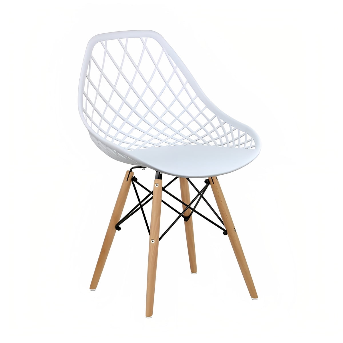 Klik Muebles - Silla Eames Enrejado Mesh - Blanca