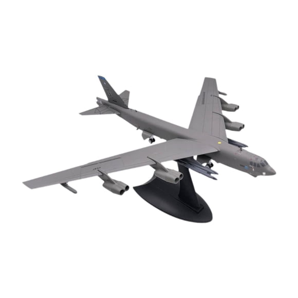 Modelo B52 a escala 1/200, adorno de regalo en miniatura, decoración de mesa, modelo de avión de aleación con Base para TV, armario, cafetería