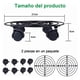 thumbnail image 2 of 2 Soportes De Base De Maceta De Metal Con Ruedas - Norplat, 2 of 3