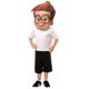 thumbnail image 1 of Disfraz Rasta Imposta Dreamworks Sherman para niños, 1 of 1
