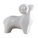 thumbnail image 4 of Oveja Estatua Escultura Porcelana Coleccionable Para Entrada Decoración Escritorio Blanco Peque?o, 4 of 4