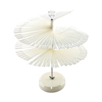 Ioensy - Palos De Soporte De Exhibición De Color Para Decoración De Uñas, Herramientas De Práctica Transparentes De Colores, Cabeza Plana Natural, 120 Uds.