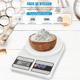 thumbnail image 3 of Báscula cocina digital Uorlen sf-400 10kg color blanco, 3 of 3