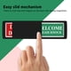 thumbnail image 4 of Señal de Privacidad K KitchenTour con Deslizador Magnético Negro, 4 of 8
