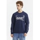 thumbnail image 1 of Polerón Hombre Oversize Azul, 1 of 4