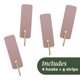 thumbnail image 3 of Ganchos Command de alambre mediano, paquete de 4, rosa empolvado, 3 of 9