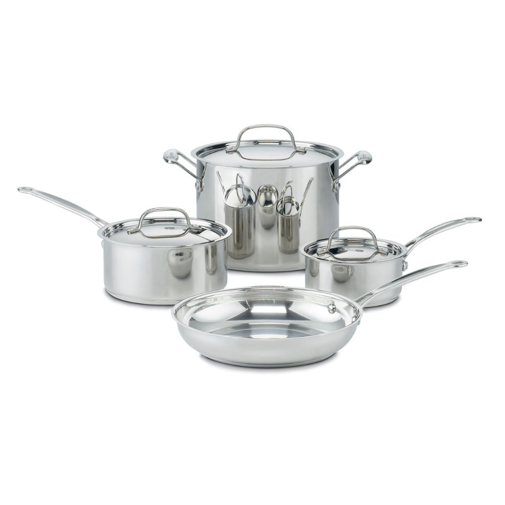 Cuisinart - Set De Ollas 7 Pcs Chef ́s Classic™ 77-7p1