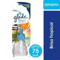 Aromatizante Autosport Brisa Tropical Recarga 7 Ml Glade