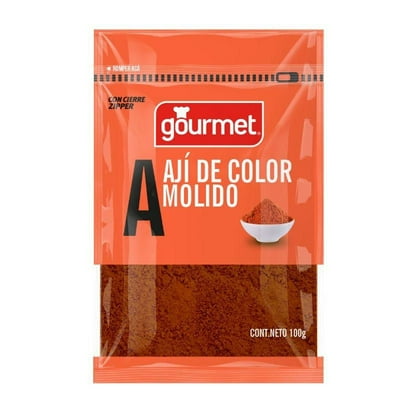 Ají Color Molido Bolsa 100 G Gourmet
