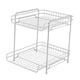 thumbnail image 3 of Organizador De Gabinete, Soporte De Escritorio Ahorrador De Espacio Para Sala De Estar, Baño, Oficina, Blanco, 3 of 5