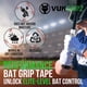 thumbnail image 4 of Cinta de agarre para bate VukGripz Legacy White reutilizable, 4 of 8