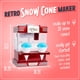 thumbnail image 2 of Máquina de hielo rasurado Snow Cone Nostalgia, retro, roja con tazas, 2 of 5