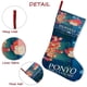 thumbnail image 5 of Ponyo en el Acantilado Tema: Calcetines de Navidad, fino lino blanco para colgar en escaleras y chimenea, decoración navideña para el hogar, regalo de Navidad.54cm×38cm, 5 of 5