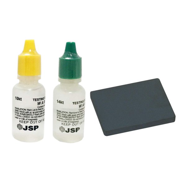 Kit de prueba de oro JSP 14 g 10k/14k, piedra incluida