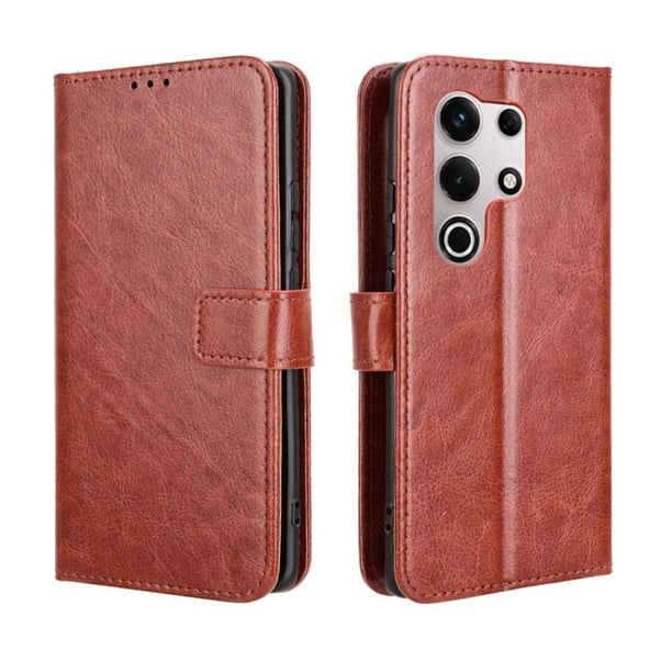 Funda tipo libro para itel S25 Ultra 4G, cartera todo‑en‑uno, funda multifuncional con tarjetero y correa de muñeca desmontable