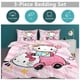 thumbnail image 5 of Hello Kitty Print Bedding Set Pattern Duvet Cove Set 3 Pieces 1 Quilt Cover And 2 Pillowcases for Women Men Teens, 5 of 5