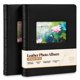 thumbnail image 1 of Álbum de fotos Old Town Pack de 2, negro, con ranuras 5×7 y 4×6, 1 of 7