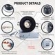 thumbnail image 3 of Luminaria POPANU Downlight empotrable orientable de 3", 8 W, 5 CCT, paquete de 6, 3 of 9
