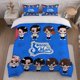 thumbnail image 1 of Snow for Man Cartoon Themed Three-Piece Bedding Set Duvet Cover and Pillowcase Set, 1 of 1
