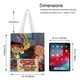 thumbnail image 5 of Jake and the Never Land Pirates Bolso de tela con estampado de lienzo para mujer, bolsa de compras reutilizable y estética, con cremallera interior, regalo para mujer,40*40cm., 5 of 6