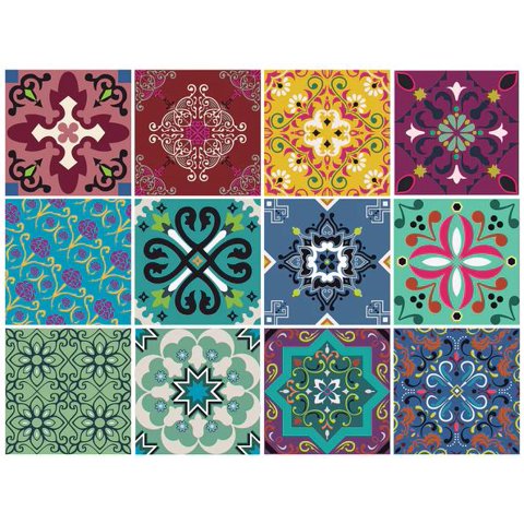 Dekofix - Azulejo Autoadhesivo Decorativo 15X15 Bruselas