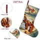 thumbnail image 5 of Flash Man Tema: Calcetines de Navidad, fino lino blanco para colgar en escaleras y chimenea, decoración navideña para el hogar, regalo de Navidad.54cm×38cm, 5 of 5