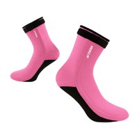 Ioensy - Calcetines De Neopreno De 3 Mm Equipo Calcetines De Buceo Cálidos Para Kayak Al Aire Libre Natación Rosa S