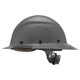 thumbnail image 1 of Casco de seguridad LIFT Dax de fibra de carbono con ala completa, gris, 1 of 4