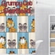 thumbnail image 1 of Grumpy Cat Cortina de Ducha para Baño Decoración del Hogar, Cortinas de Baño Impermeables Duraderas, Cortina de Baño, Decoración de Baño para Adultos Niñas Niños, Regalos para Casa 119cmX180cm, 1 of 5