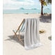 thumbnail image 2 of Toalla de playa LANE LINEN extra grande, 39 x 71 cm, 2 unidades, color gris, 2 of 7