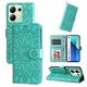 thumbnail image 4 of Funda tipo cartera FOXDOCK para Xiaomi Redmi Note 13 4G , diseño girasol en relieve, cuero PU, cierre magnético, soporte y tarjetero, 4 of 5