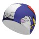 thumbnail image 1 of 2 perros estúpidos Gorro de Natación de Licra, Gorro de Baño de Tela Cómoda, Gorro Elástico Antideslizante para Hombres, Mujeres y Niños, 1 of 6